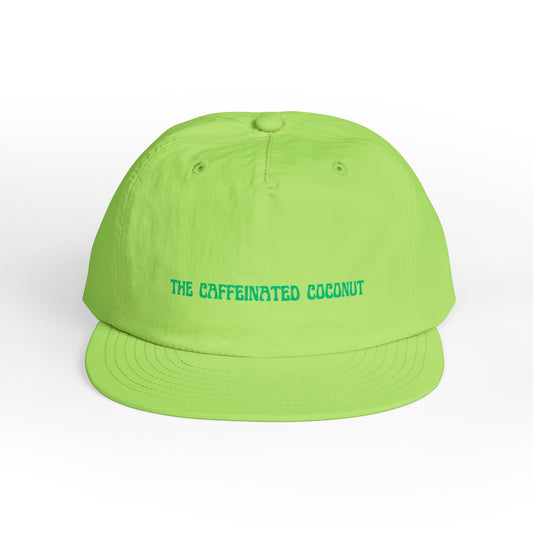 the caffeinated coconut surf cap