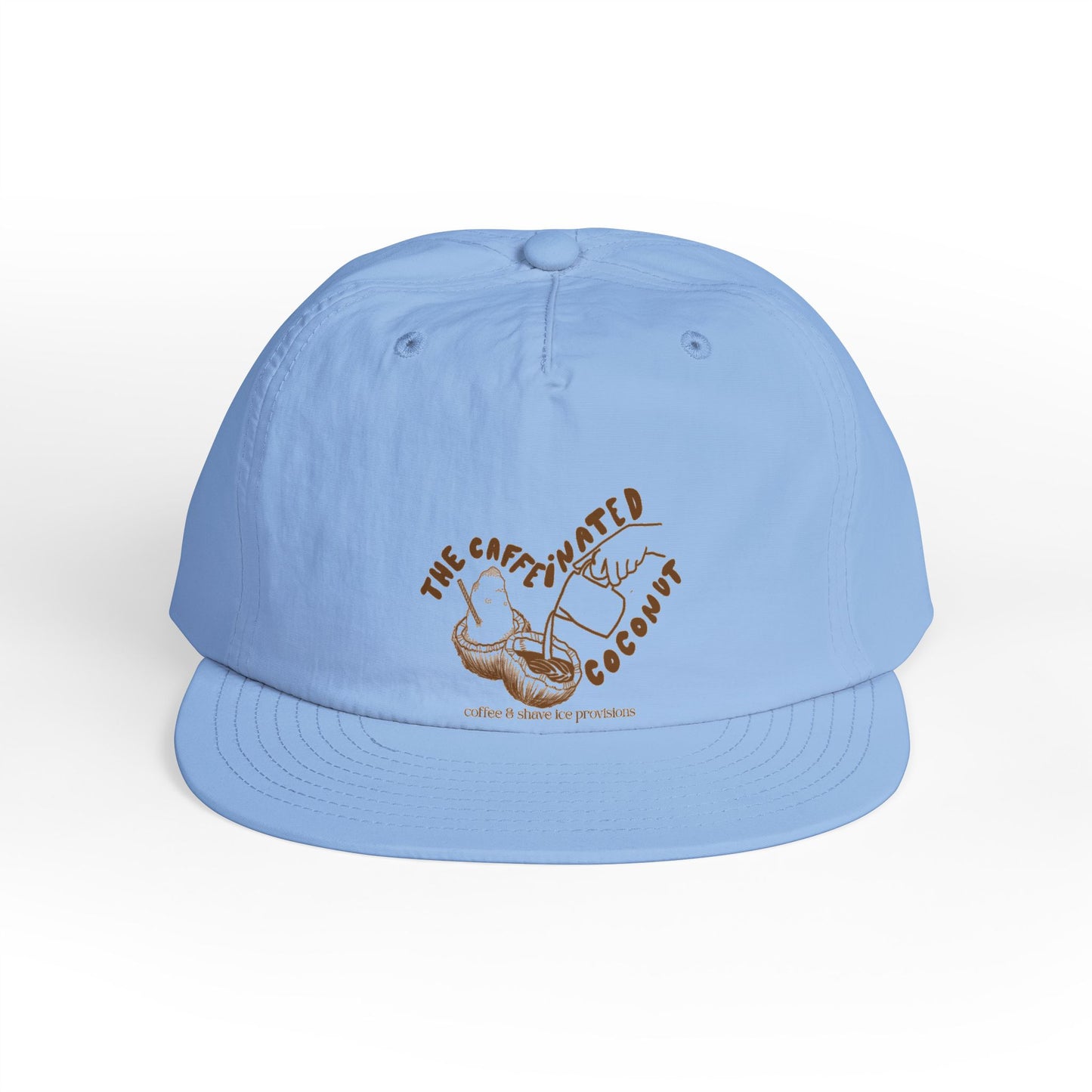 the caffeinated coconut surf cap