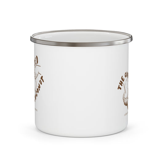 the caffeinated coconut campers mug