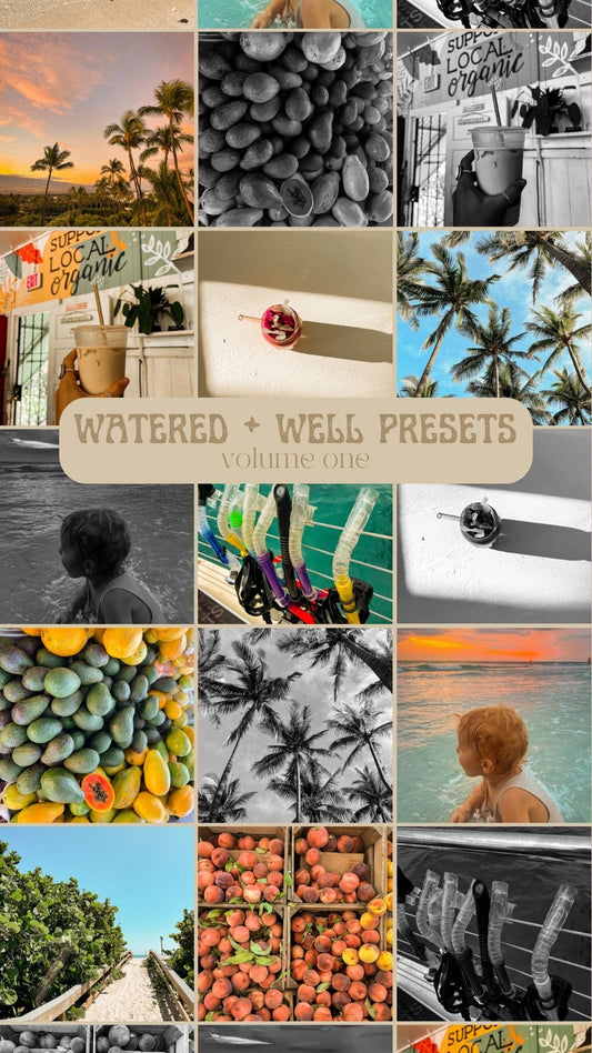 watered + well presets volume one