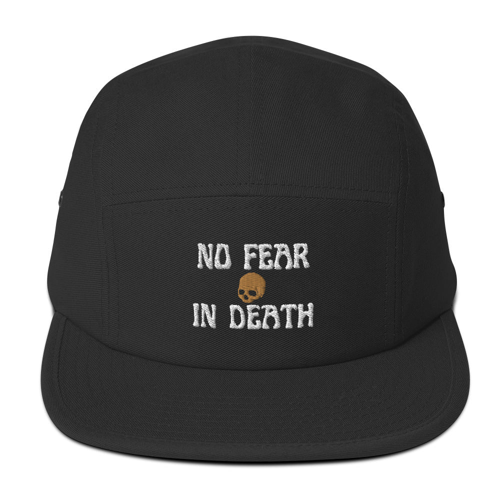 no fear in death 5 panel cap