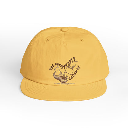 the caffeinated coconut surf cap