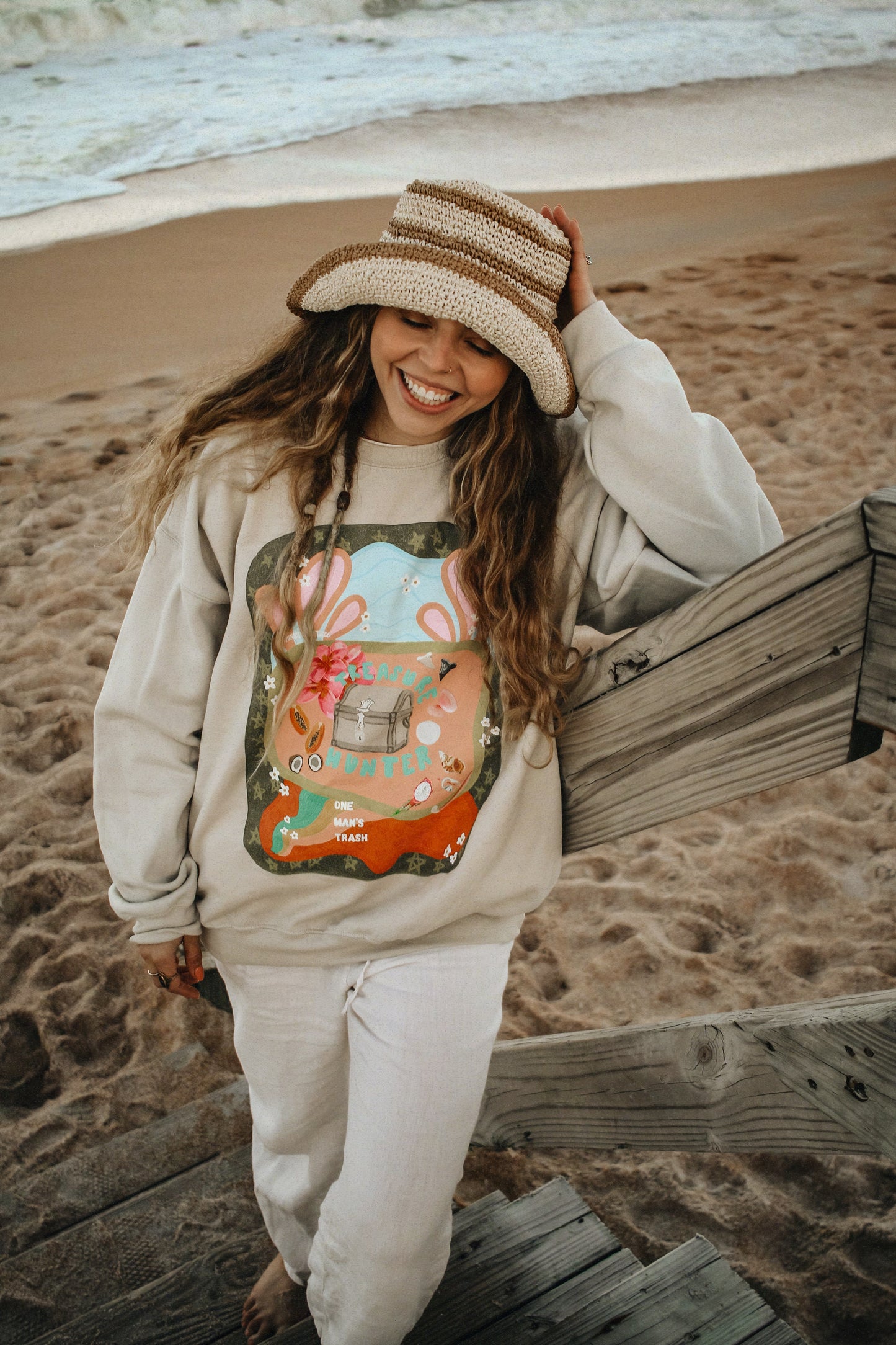 treasure hunter crewneck