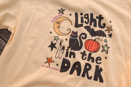 light in the dark cotton tee