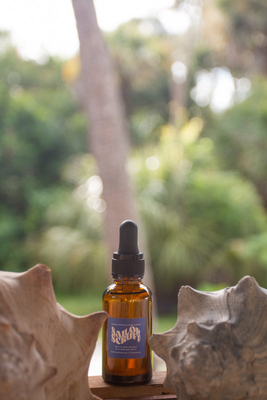 sailor scruff beard & hair oil